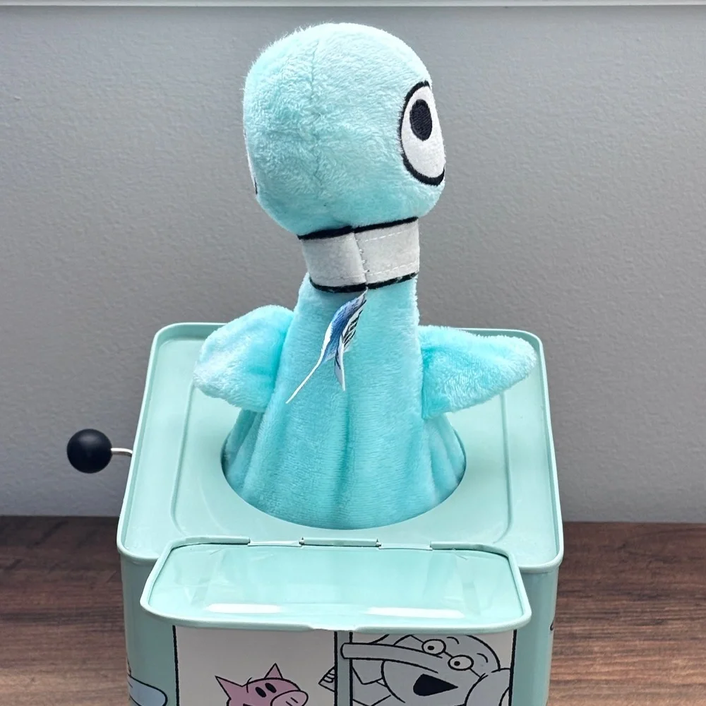 JACK IN THE BUS Jack In The Bus PIDGEON Musical Pop Up Toy Mo Willems Wheels Bus